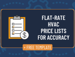 Hvac Flat Rate Price Book Untuk Solusi Efisien